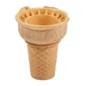 1-600CT MEDIUM CONES SLEEVE PK EAT-IT | Raw Item